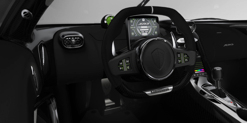 The Koenigsegg 1600 hp Jesko 2019